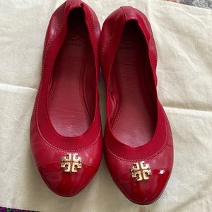 Red Tory Burch flats